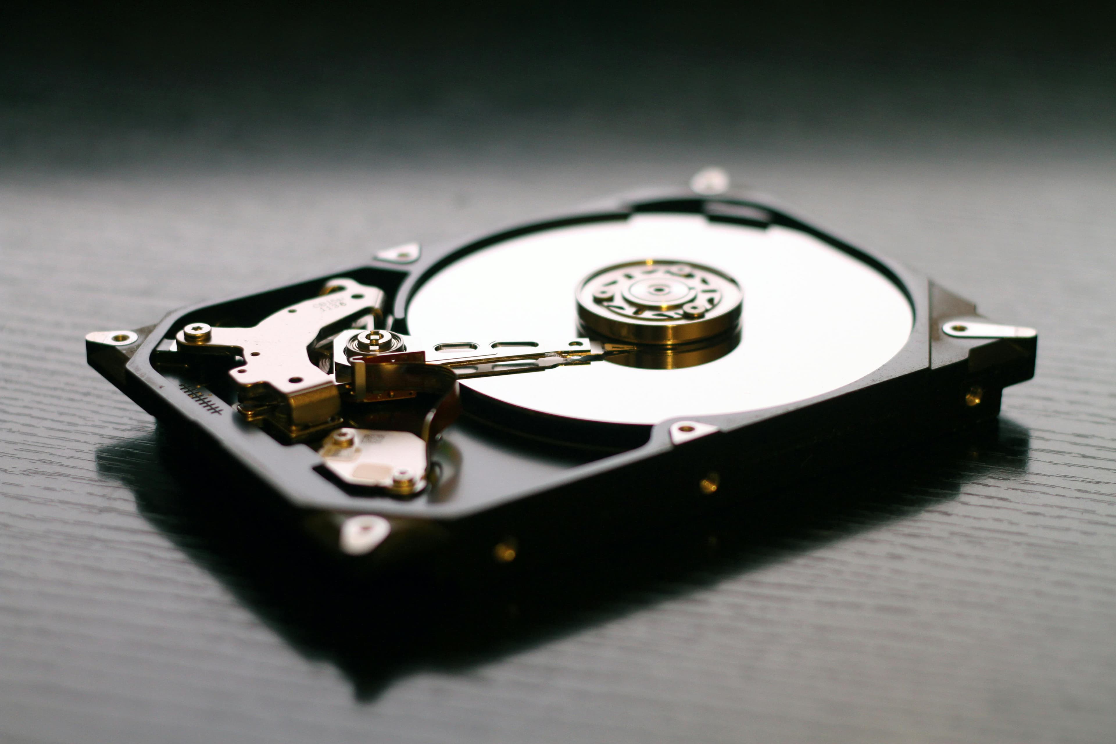High-capacity nearline hard drives representing enterprise disk storage